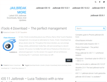 Tablet Screenshot of jailbreakmore.com